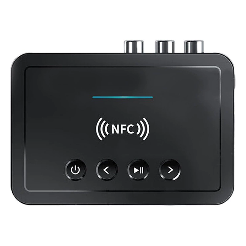 Biaz Bluetooth адаптер 5,0 цифровой NFC Bluetooth аудиоприемник Bluetooth трансмиттер FM три-в-одном