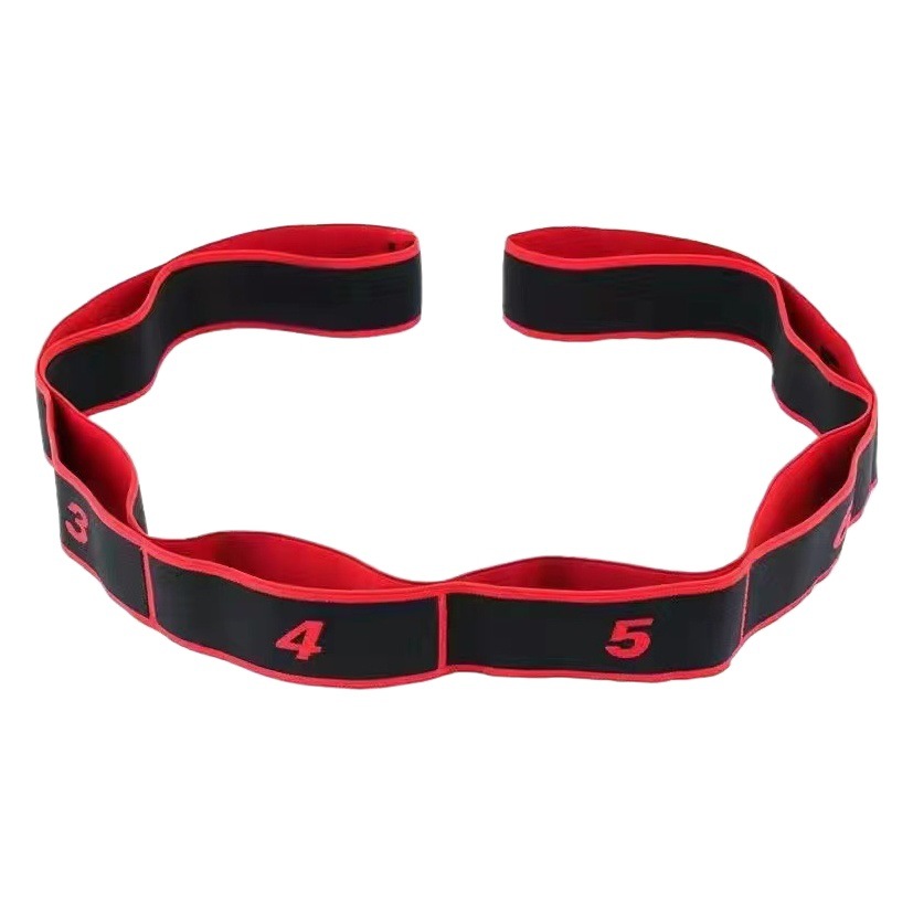 Los niños adultos banda elástica estiramiento banda auxiliar Latino danza ballet yoga segmento digital banda elástica