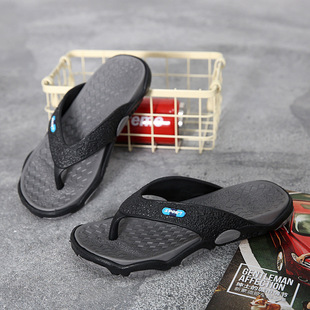 Summer non-slip flip-flops summer casual personality flip-flops men's outdoor outdoor beach tide slippers wholesale