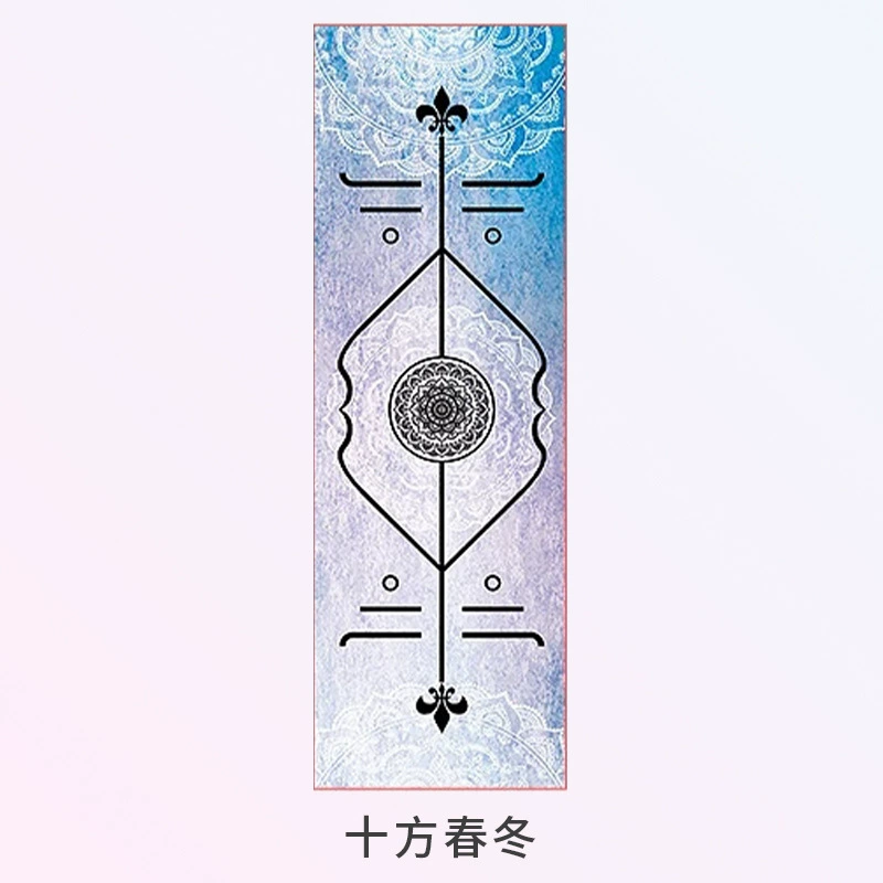 Home foldable non-slip yoga mat for gym, wholesale