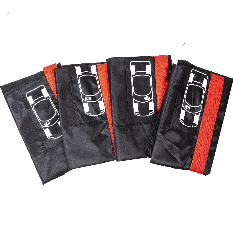 Cross-Border Hot-Selling 190t Polyester Taffeta Tire Cover Car Spare Tire Cover Snow Tire Storage Bag Wheel Cover Protective Cover