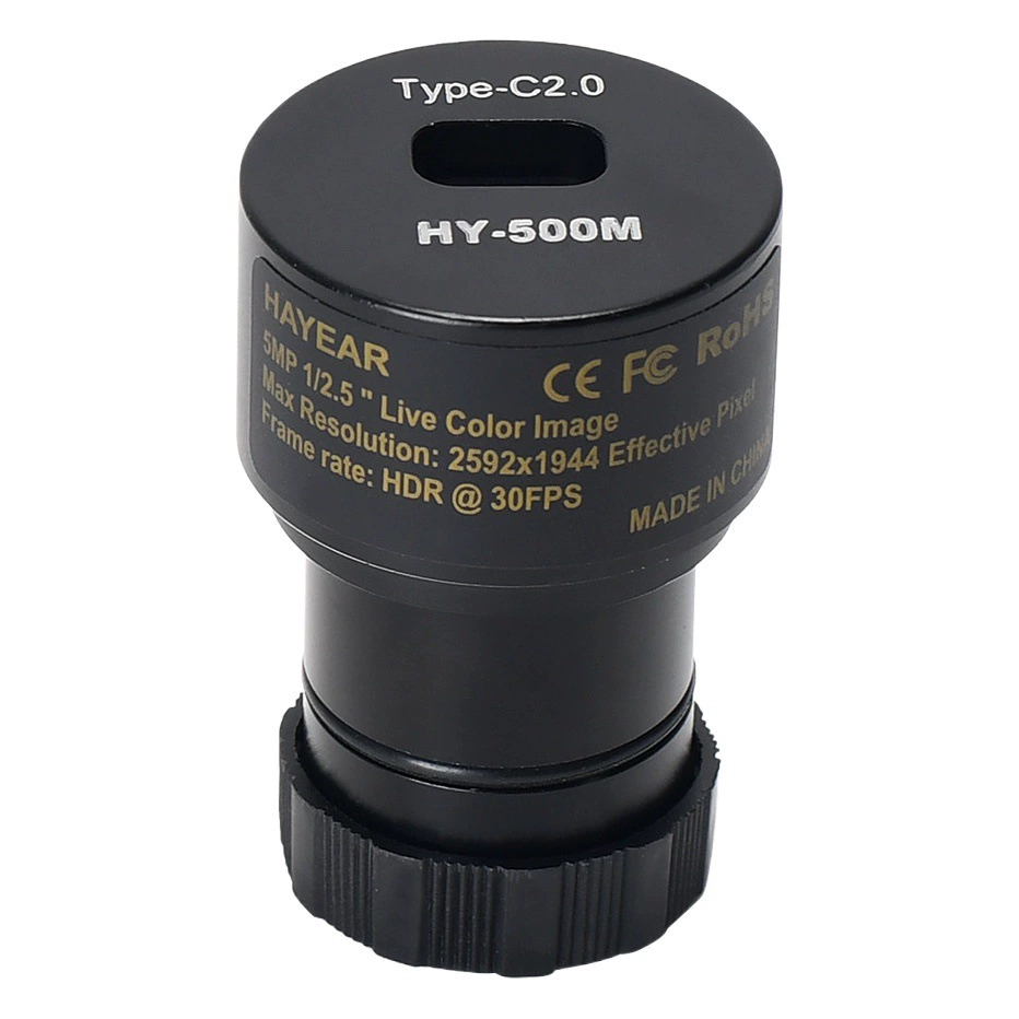 Микроскоп высокой четкости, цифровой окуляр, промышленная камера, 5 миллионов пикселей, 30 кадров, USB-интерфейс с измерением, бесплатная доставка