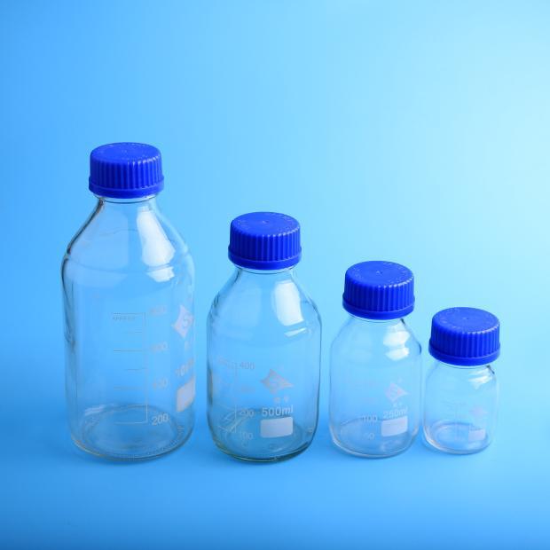 蜀牛500ml透明/棕色丝口瓶 密封瓶  蓝盖试剂瓶  玻璃瓶 取样瓶