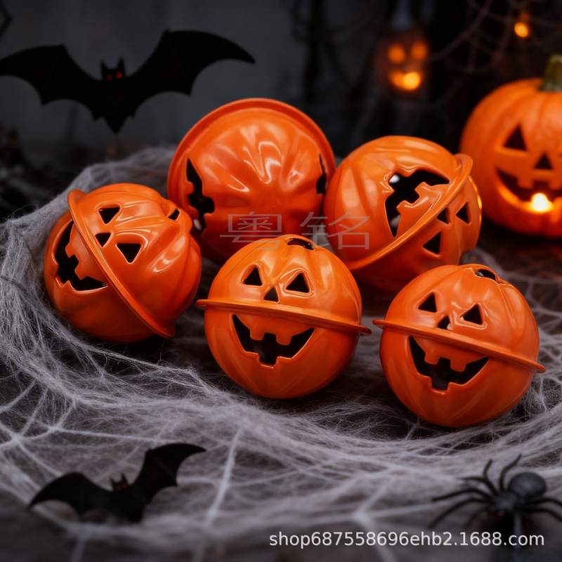Cross-Border Halloween Personalized Funny Pumpkin Decoration Pendant Pet Bell Keychain Clothing Bag Pendant Cross-Border Halloween Personalized Funny Pumpkin Decoration Pendant Pet Bell Keychain Clothing Bag Pendant