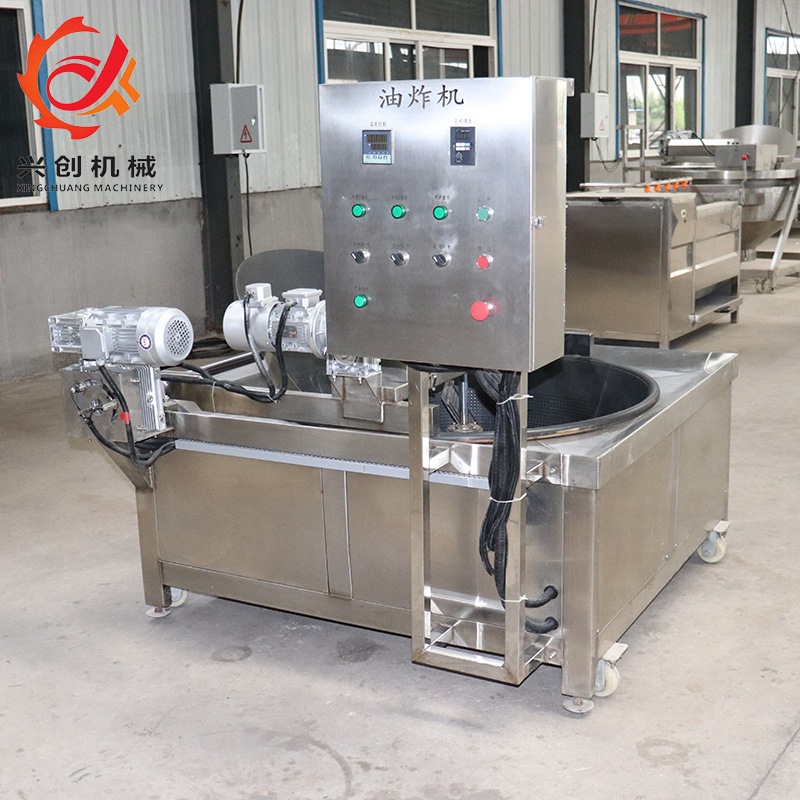 supply Chips Frying Machine fully automatic Taro slices Fryer Electric heating automatic control temperature