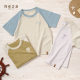 Neza [Sailing Ocean Dream] Children's Short-sleeved Summer Baby Clothes Women's Treasure T-shirt Solid Color Boys' Half-sleeved Shirt