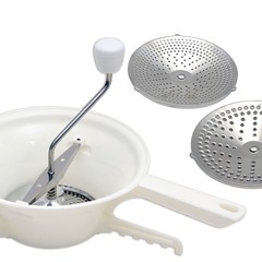 多機能チーズをかき混ぜる野菜切り器は3つの丸いジャムを持っています。