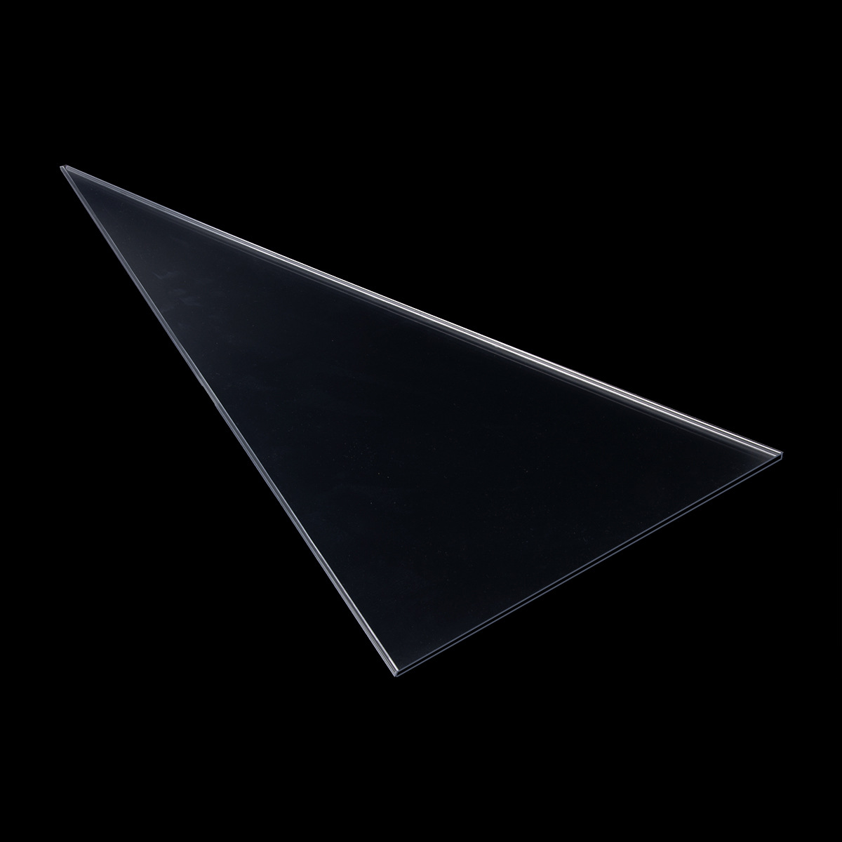 PVC manga de goma dura 200PT12X30 triángulo bandera equipo bandera titular de la tarjeta brocado bandera triángulo duro bandera titular de la tarjeta al por mayor