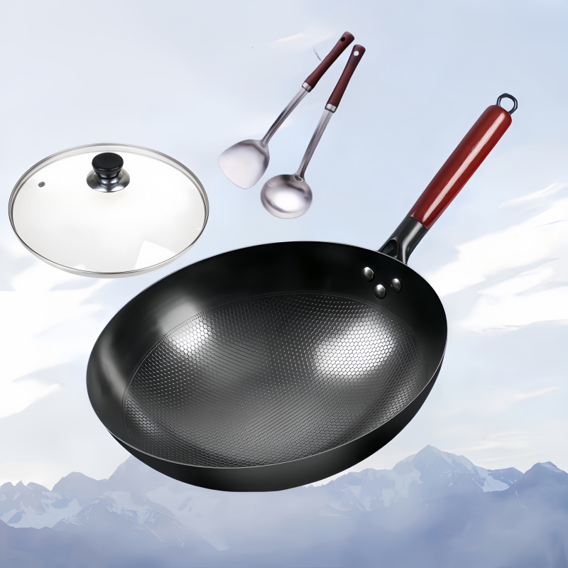 허니콤 기술 [이어리스 모델 + 뚜껑 + 주걱 + 냄비 스푼]