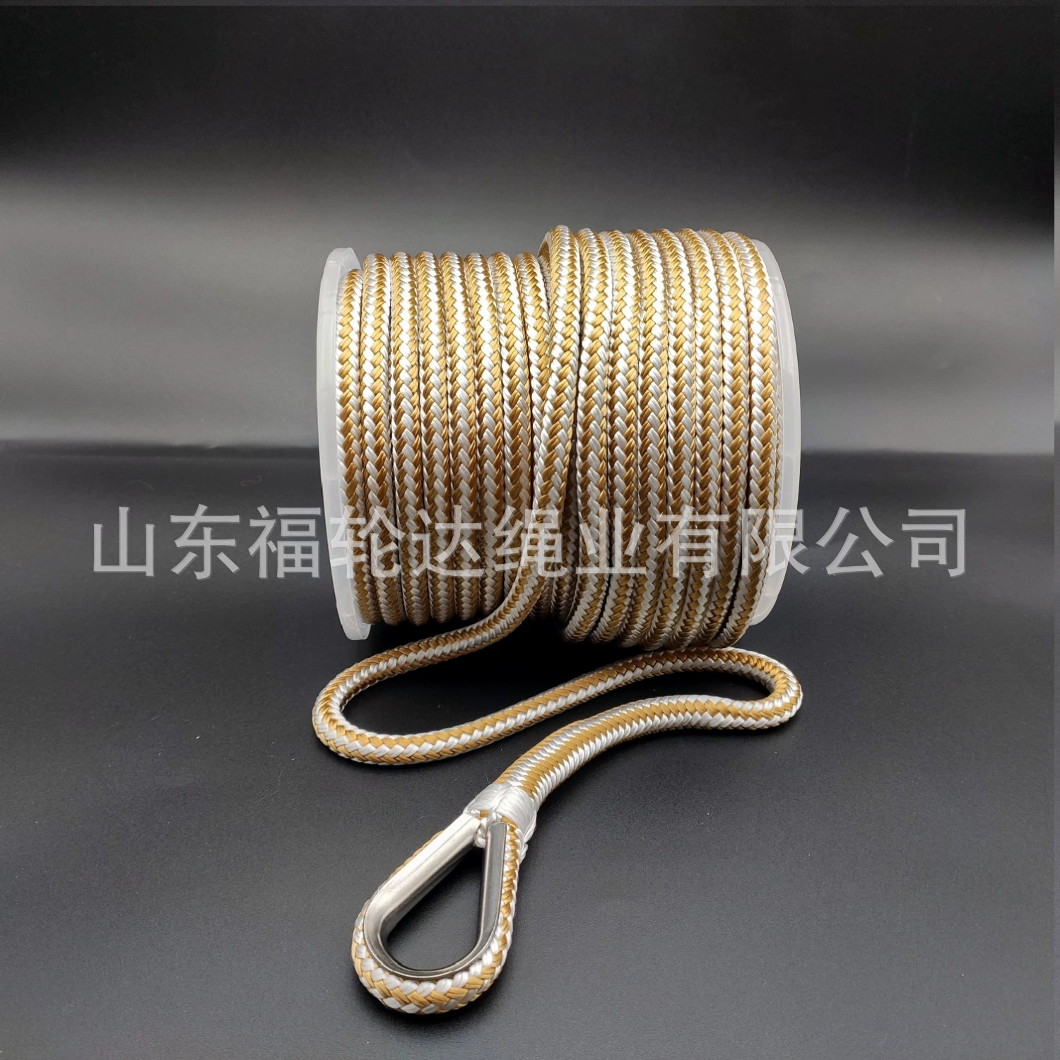 Анкерная линия, полипропиленовая анкерная веревка, трехжильная анкерная веревка, анкерная веревка с двойной оплеткой, кабель, Dock Line