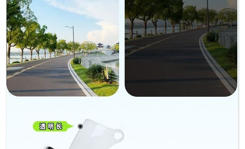 Dual-vision new helmet for electric scooters, adult half helmet for electric vehicles and motorcycles, national standard 3C certified safety helmet, summer sun protection