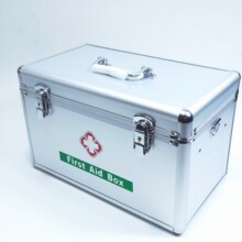 医药箱三件套医疗箱铝合金箱家用医用出诊箱多规格药箱医药急救箱