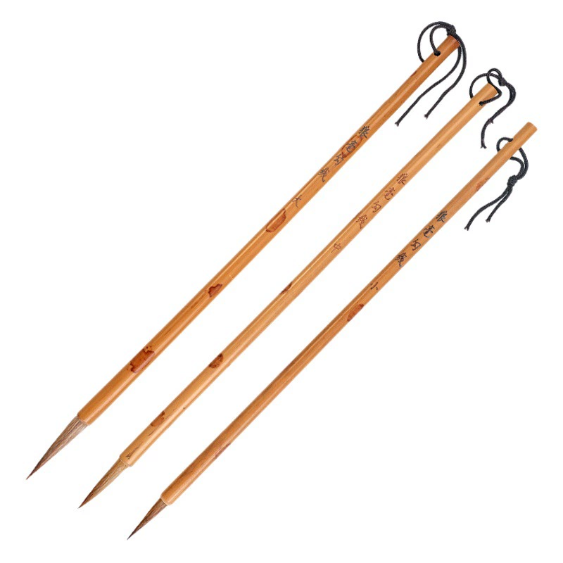 Kongbi рисование ручка с крючком волка специальная кисть для китайской живописи