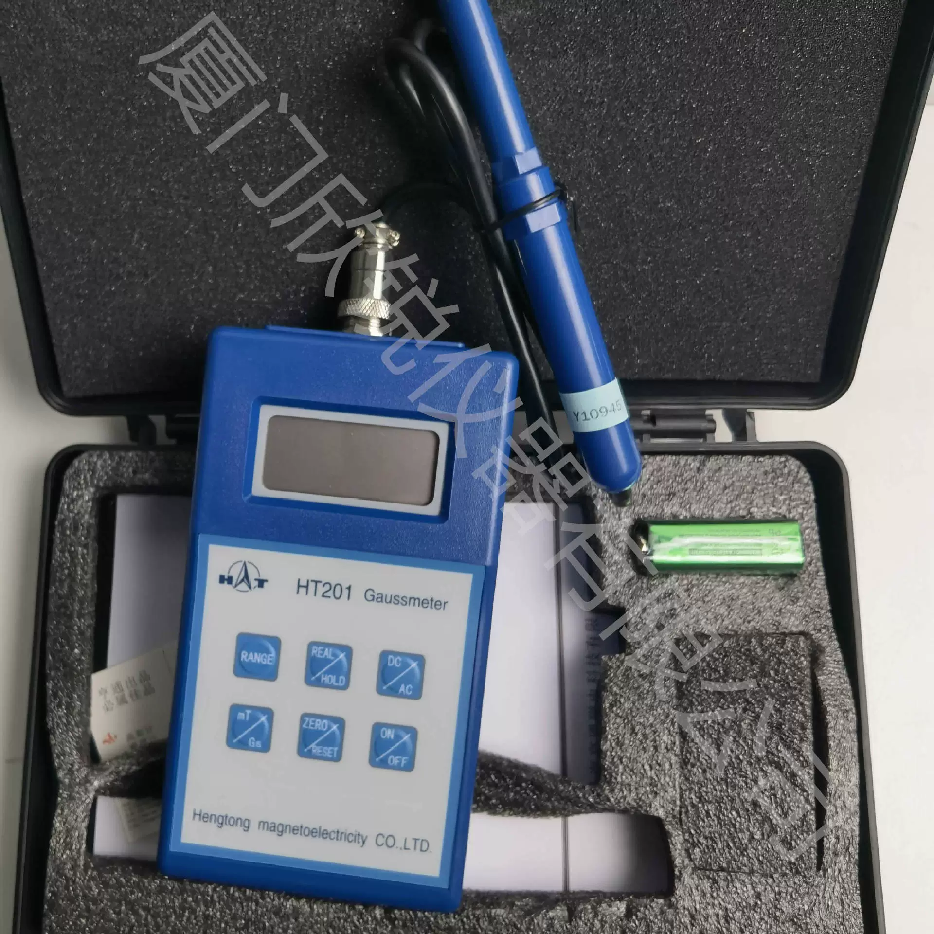 HT201 Heitong Gauss Meter Ручной измеритель Тесла Портативный поверхностный магнитный измерительный прибор слабкого магнитного поля