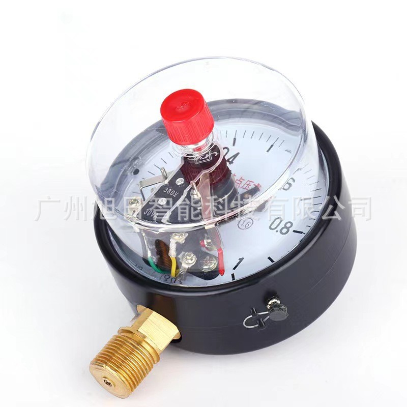 旭日YX100电接点压力表压力控制器220V380V10VA压力开关0-0.6mpa