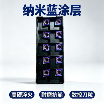CCMT060204/08 数控刀片内孔镗刀刀粒钢件不锈钢淬火钢