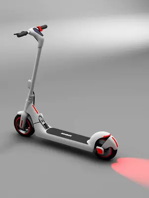 Bremer Electric Scooter Is a Foldable Two-Wheeled Small Pedal Portable Adult Mini Scooter R2/R3/R6