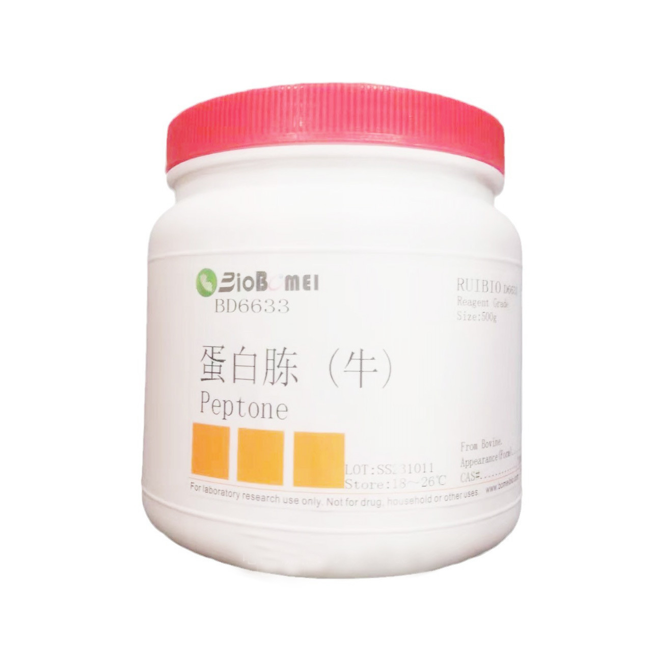 蛋白胨 (牛)   Peptone   科研实验试剂73049-73-7