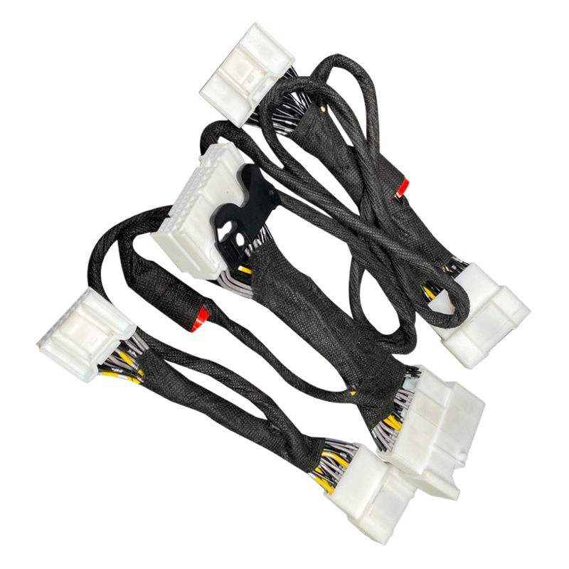 Aplicable a 22 Tesla Cable de activación coche cableado arnés Modelo 3 modificado altavoz 8 modificado 14 línea mejorada