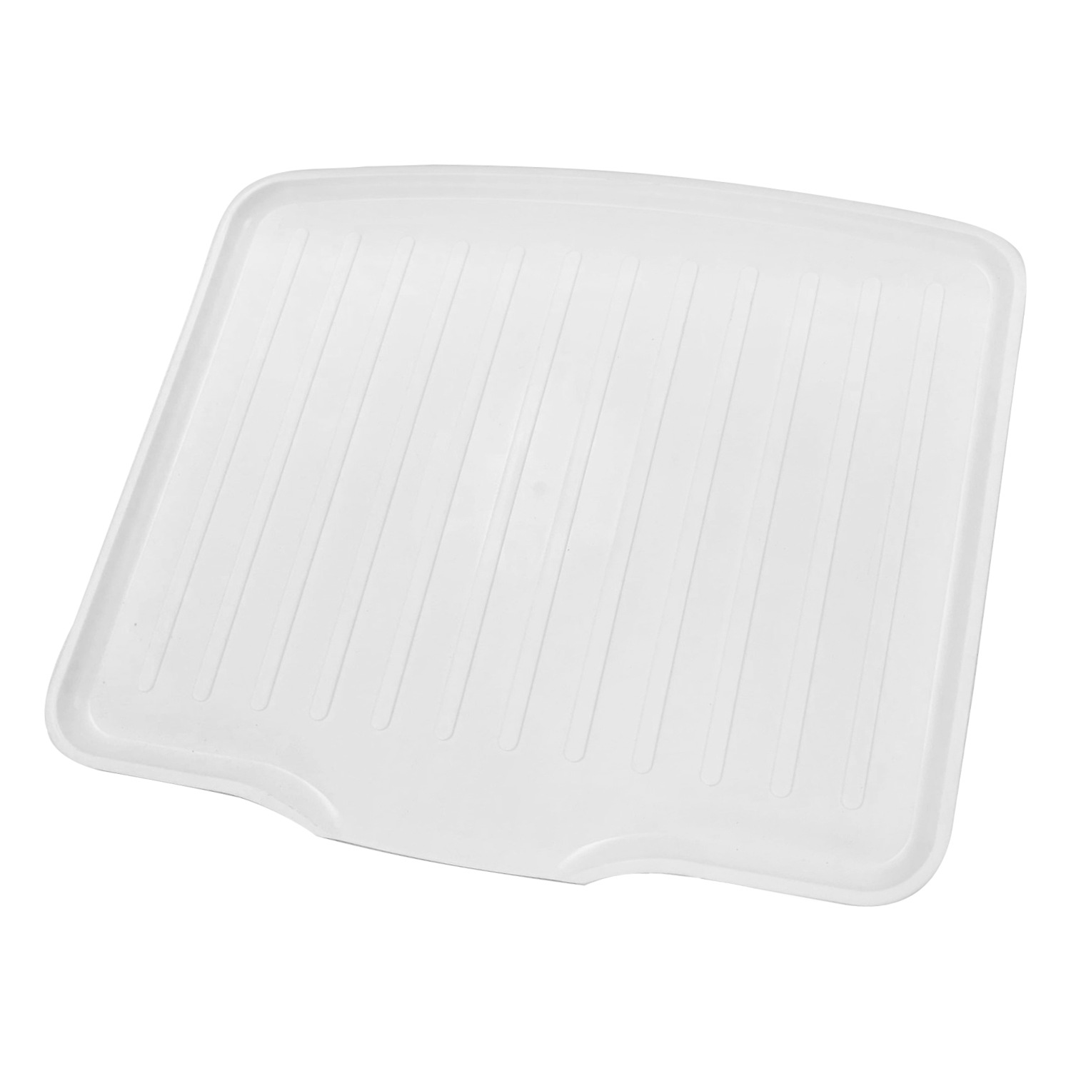 흰색 비 배수 랙 (물 배출구 포함)