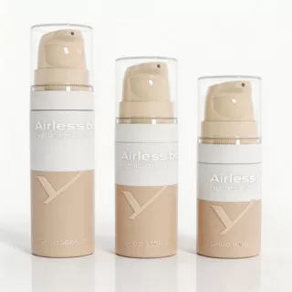 工厂批发PP 真空瓶5/10/15ml 迷你按压分装瓶 品牌定制化妆品包材