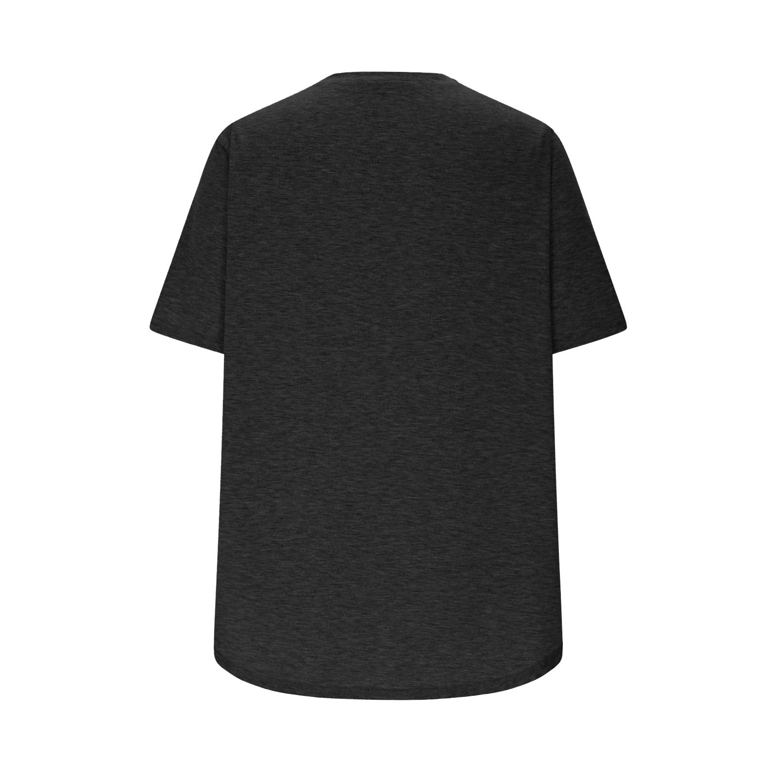European And American Cross-border Summer New Women's Casual Loose Fashion Short-sleeve Solid Color Round-neck Pullover_ecoleips.com