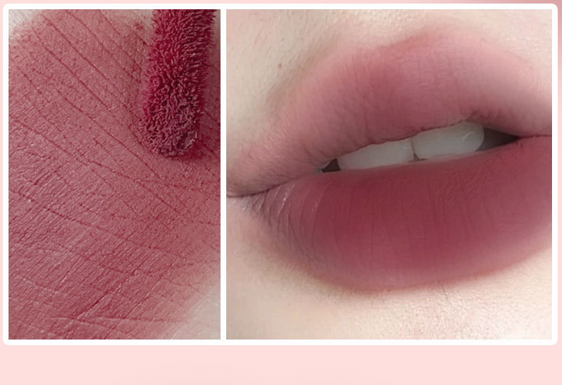 kakashow Sweetheart Bear Lip Gloss Velvet matte Glaze Mud moisturizing and non-stick cup 6-color lipstick Whitening undefined