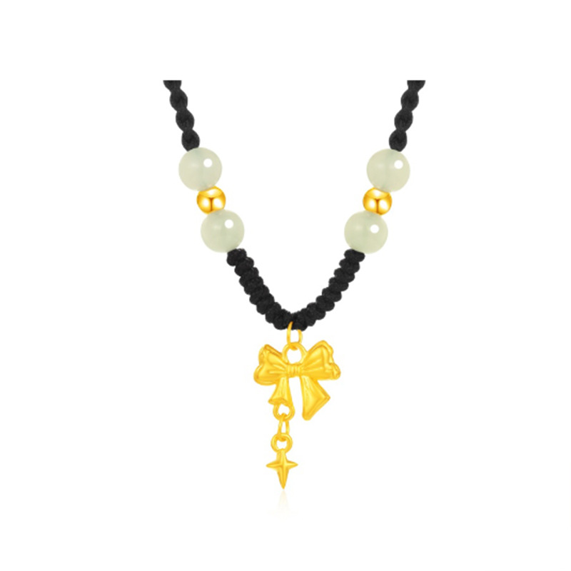 별활순금목걸이 [땋은줄형] + 국가검사증명서 + 카운터 선물박스