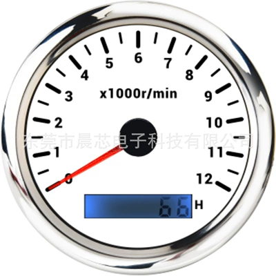 automobile instrument – Pointer Tachometer - cx8208-12k-speed-red-light