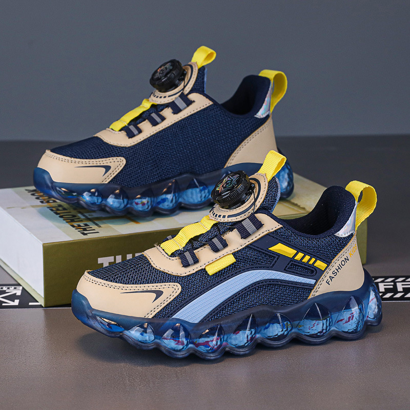 Kindersportschuhe Mit Drehverschluss Für Jungen Und Mädchen_voghion.com