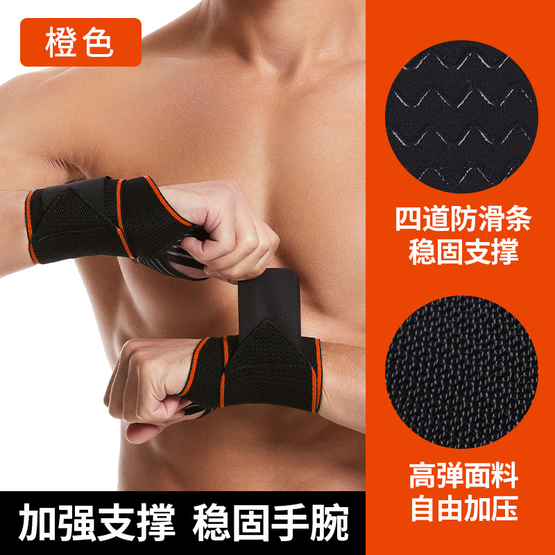 Nuevos productos de muñeca envuelta antideslizante interior muñeca elástica ajustable color muñeca fábrica al por mayor bádminton