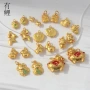 同款金店迷你本命年吊坠
