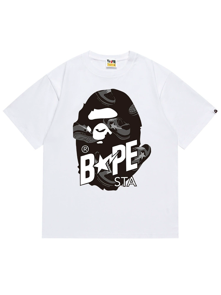 «Кросс-бордер торговля»? - Переводить нужно точно: "(Cross-border trading), cotton human head, T-shirt, shark, with short sleeve" -> "Кросс-бордер торговля, хлопковая человеческая голова, футболка, акула, с коротким рукавом"