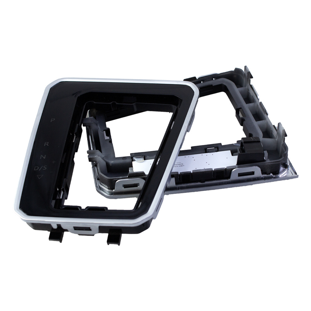 Nuevos accesorios para el panel de control de cambio mate base de perilla de cambio para Volkswagen image 2