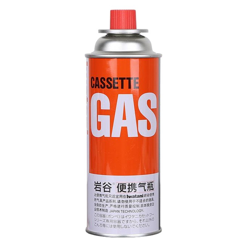 Bulk rock Valley genuine goods cassette gas tank outdoor cassette furnace camping explosion-proof butane gas liquefied gas 250g