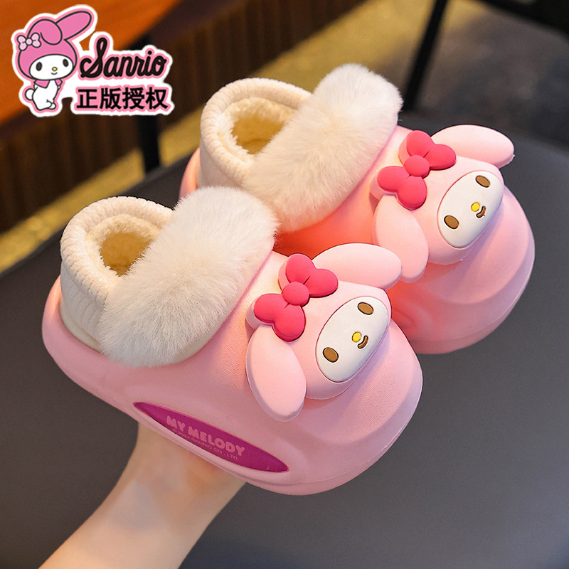 Sanliogou invierno bolsas de niños zapatos de tacones de algodón para niñas padres e hijos EVA depósito impermeable Lomi calentamiento y zapatos de algodón para bebés