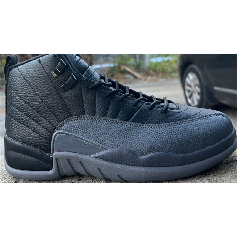 Comercio exterior Putian transfronterizo aj12 Chicago toro negro y blanco Gama azul negro y púrpura azul real Joe 12 zapatillas de baloncesto para hombres y mujeres