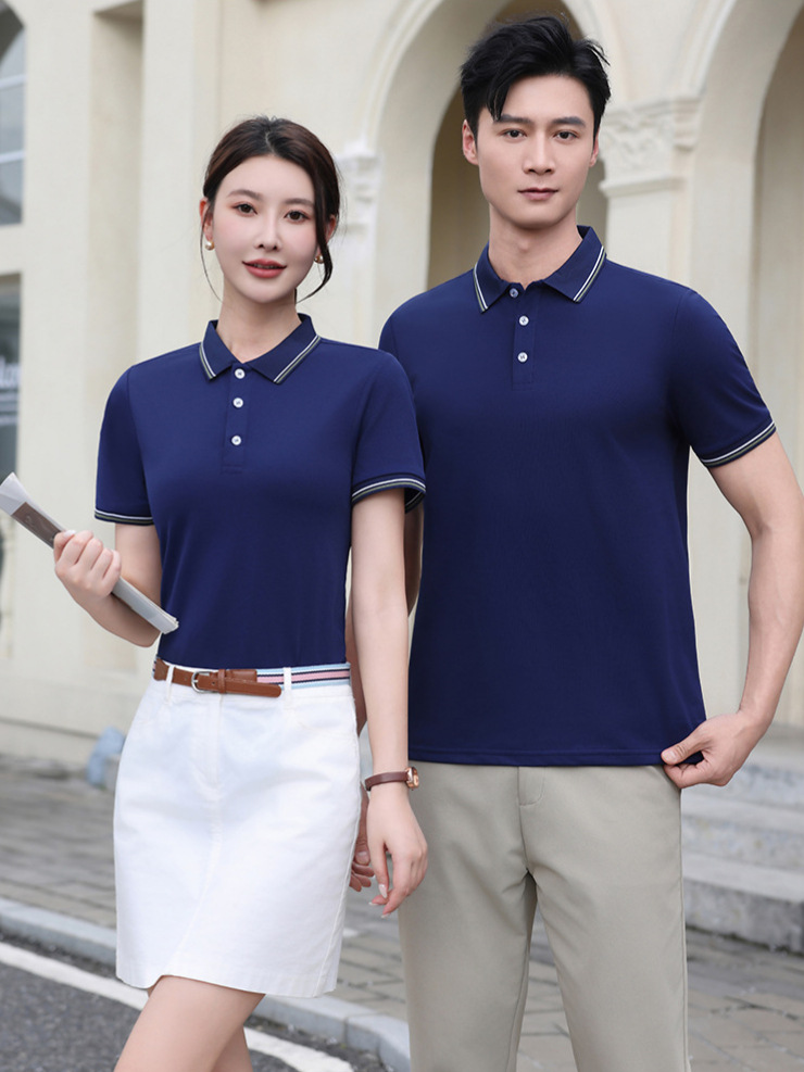 Camisas de polo personalizadas camisetas de trabajo de manga corta logotipo impreso de equipo de verano camisetas culturales de trabajo personalizadas