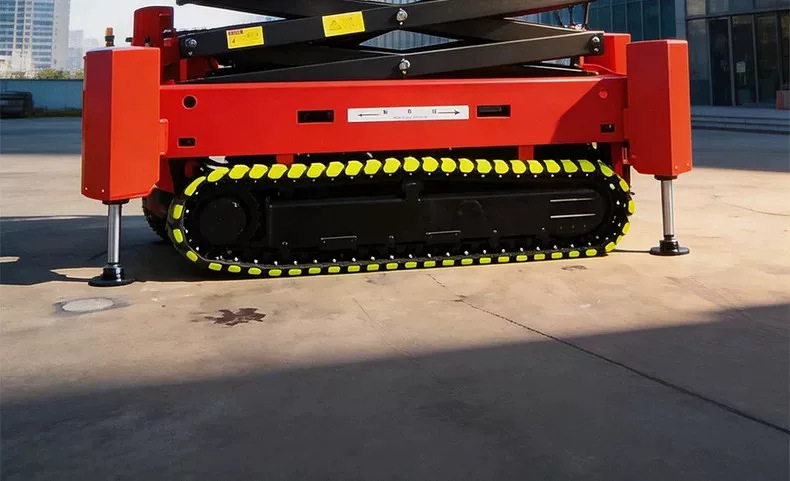 Crawler lift, electric hydraulic lifting platform, high-altitude work climbing vehicle, fully self-propelled crawler lift