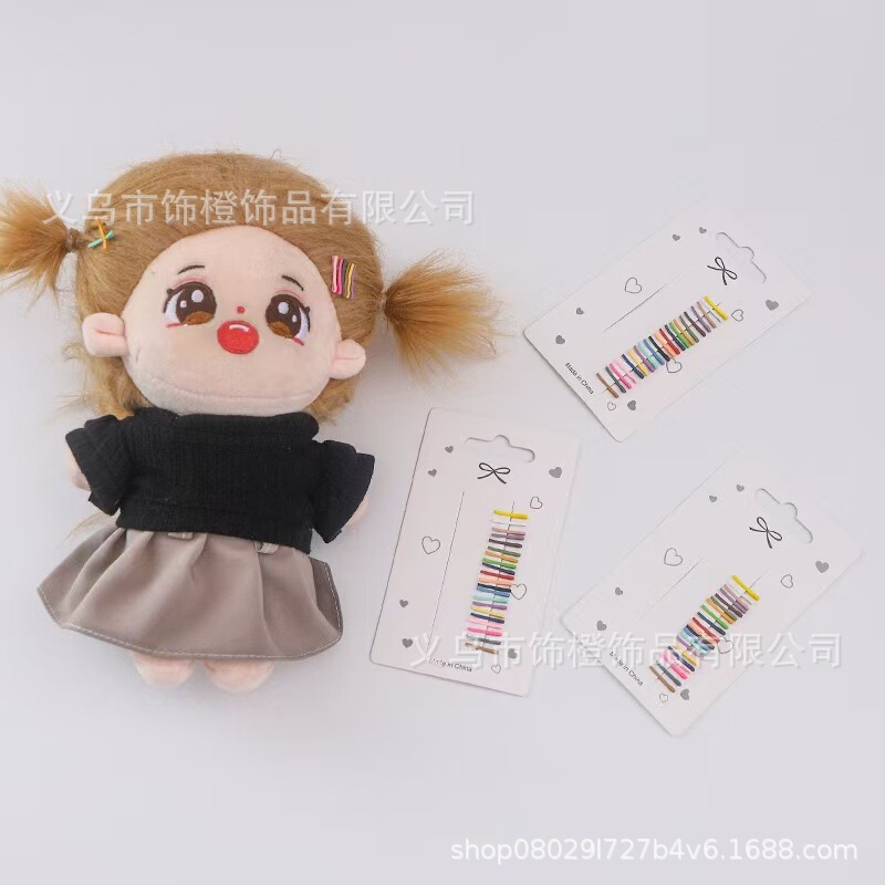 1.5cm Hyun Ya Feng ins Candy Color Super Mini Clip BJD Doll Hairpin Diy Hair Accessories Wholesale 1.5cm Hyun Ya Feng ins Candy Color Super Mini Clip BJD Doll Hairpin Diy Hair Accessories Wholesale