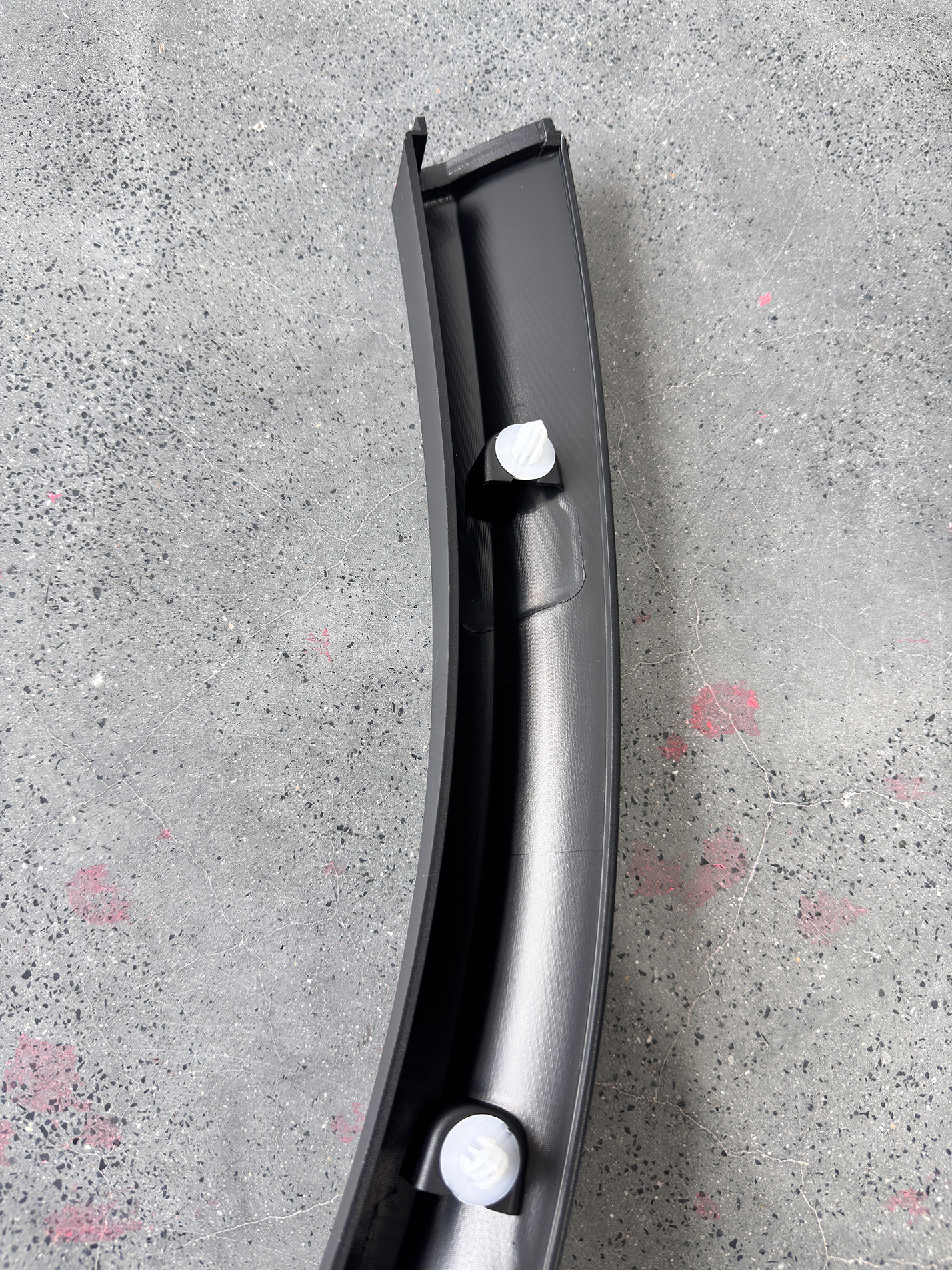 Suitable for Tesla Model X: front and rear wheel arch trim, left and right wheel fender protectors, and mudguard decorative strips