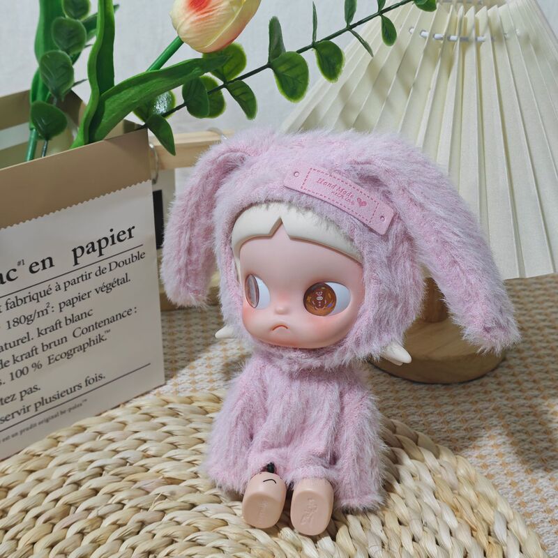 Pink Bunny Series Zsiga: the Place of Heartfelt Longings - Cute Doll Clothes and Headgear for Gazi Sister Bjd