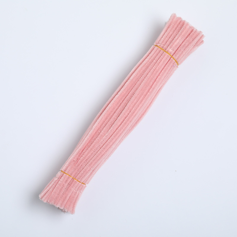 Twisted stick macaron color súper denso hecho a mano tiras de lana niños DIY juguetes educativos arte ramo paquete material al por mayor