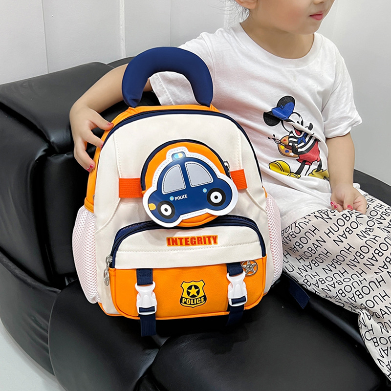 Mochila infantil de dibujos animados para niños mochila transpirable preescolar de 3 años de edad, niña encantadora de 5 años de edad, mochila ligera