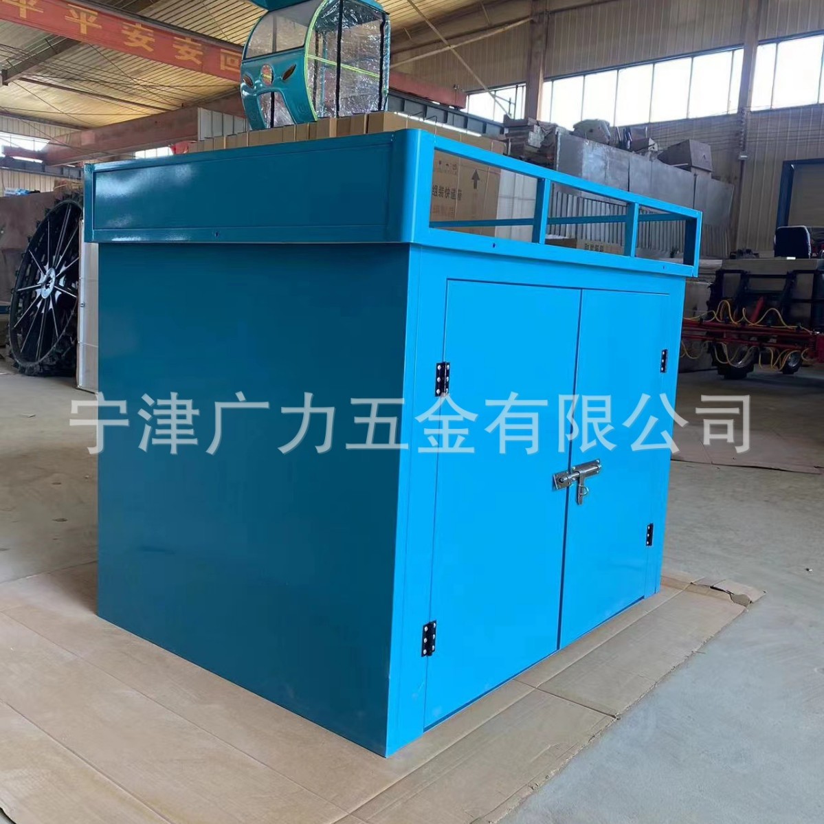 厂家直供广力分体组装快递箱封闭电动三轮车厢遮雨棚防水后斗车斗