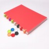 Plastic solid multicoloured laptop with clove mushrooms with accessories, photoalbum, 28mm, tear-off sheet