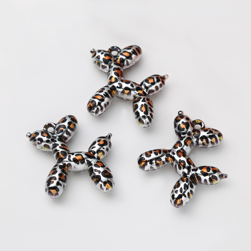 B형 풍선개 펜던트/호피무늬