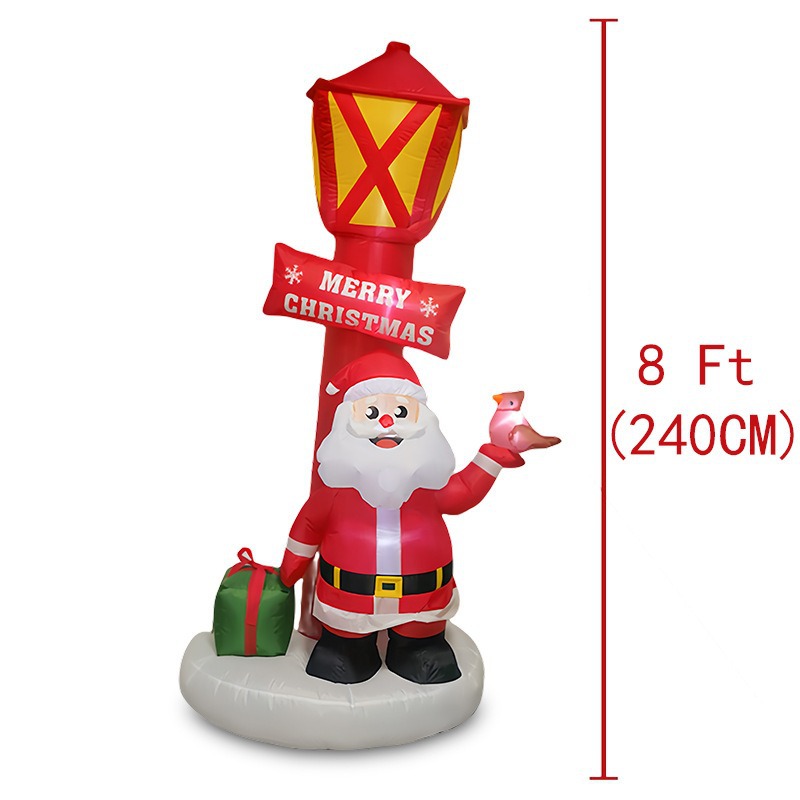 등대 아래 산타클로스