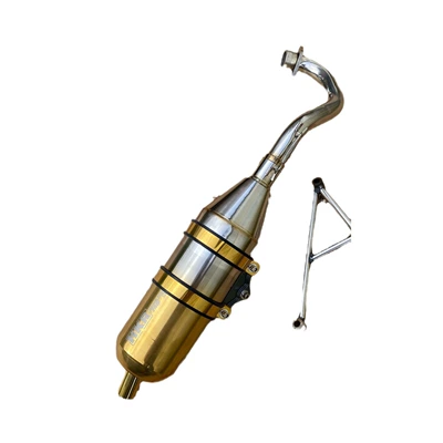 pressure exhaust, Motorcycle exhaust pipe