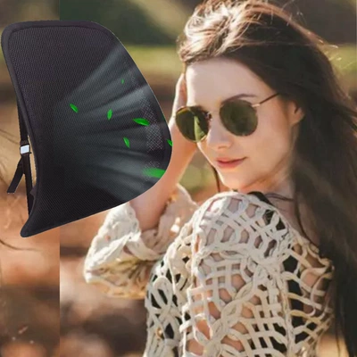 Multi-function pad Back Breathable Fan Car Office